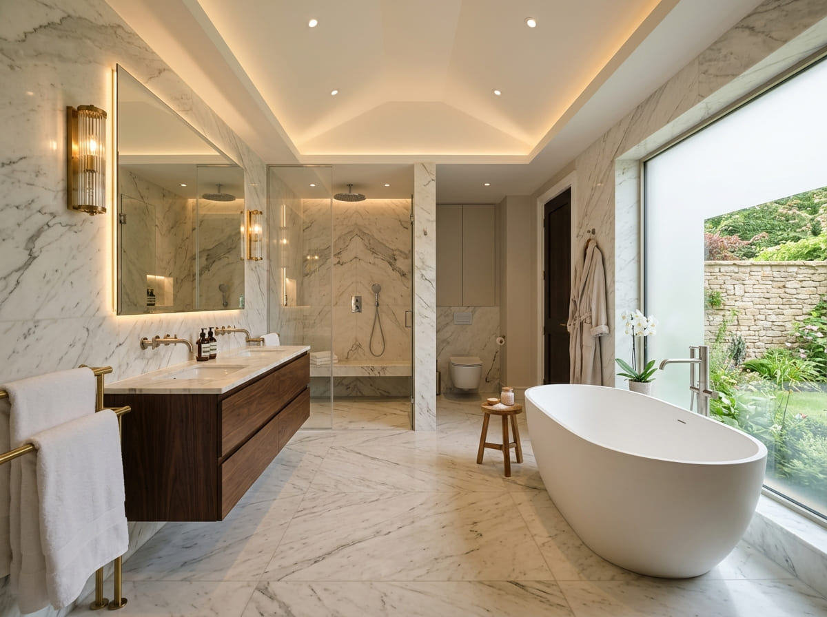 Custom Bathroom Renovation in Palestine
